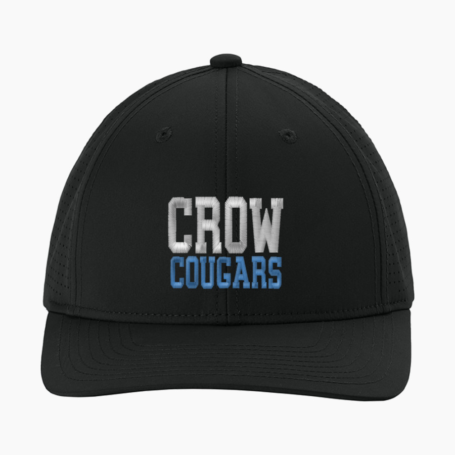 CROW HIGH SCHOOL Cougars Online Store Sport-Tek Pro-Cut Adjustable Cap