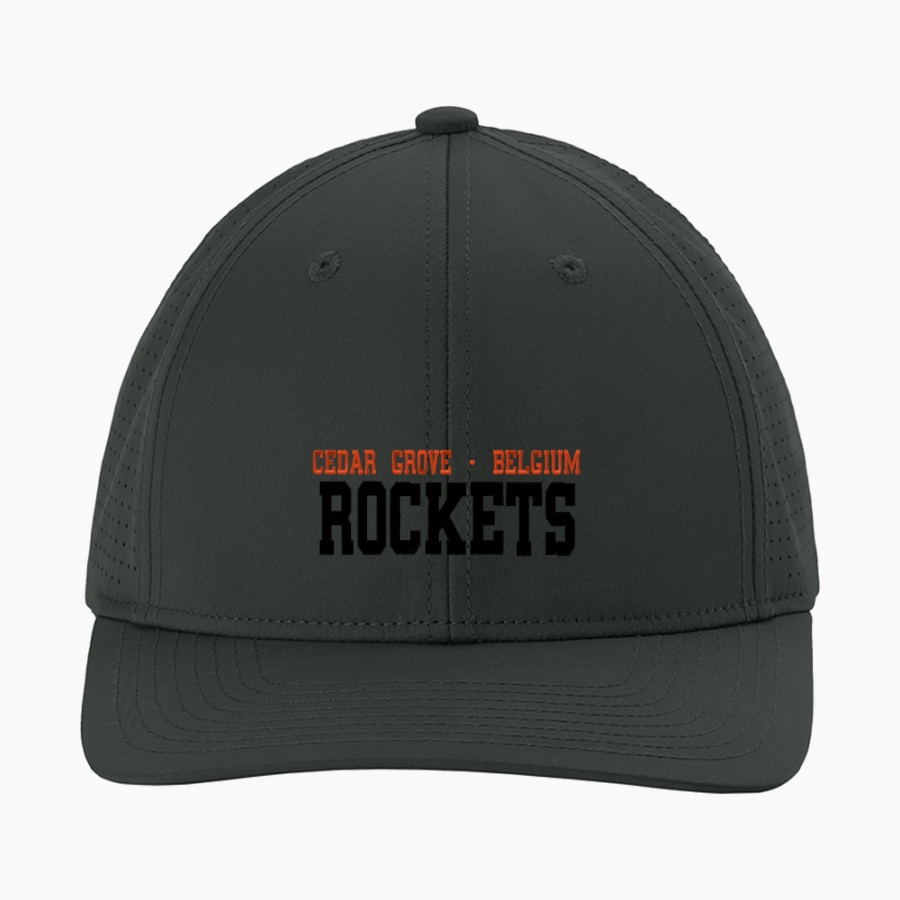 CEDAR GROVE-BELGIUM HIGH SCHOOL ROCKETS Sport-Tek Pro-Cut Adjustable Cap
