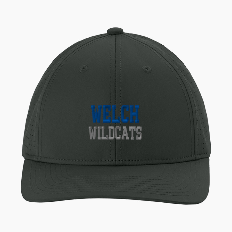 WELCH HIGH SCHOOL WILDCATS Sport-Tek Pro-Cut Adjustable Cap