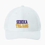 SEBEKA HIGH SCHOOL Trojans Online Store <span class="pdp-name-mascot">SEBEKA TROJANS</span> Sport-Tek Pro-Cut Adjustable Cap Front Thumbnail