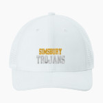 SIMSBURY HIGH SCHOOL TROJANS <span class="pdp-name-mascot">SIMSBURY TROJANS</span> Sport-Tek Pro-Cut Adjustable Cap Front Thumbnail
