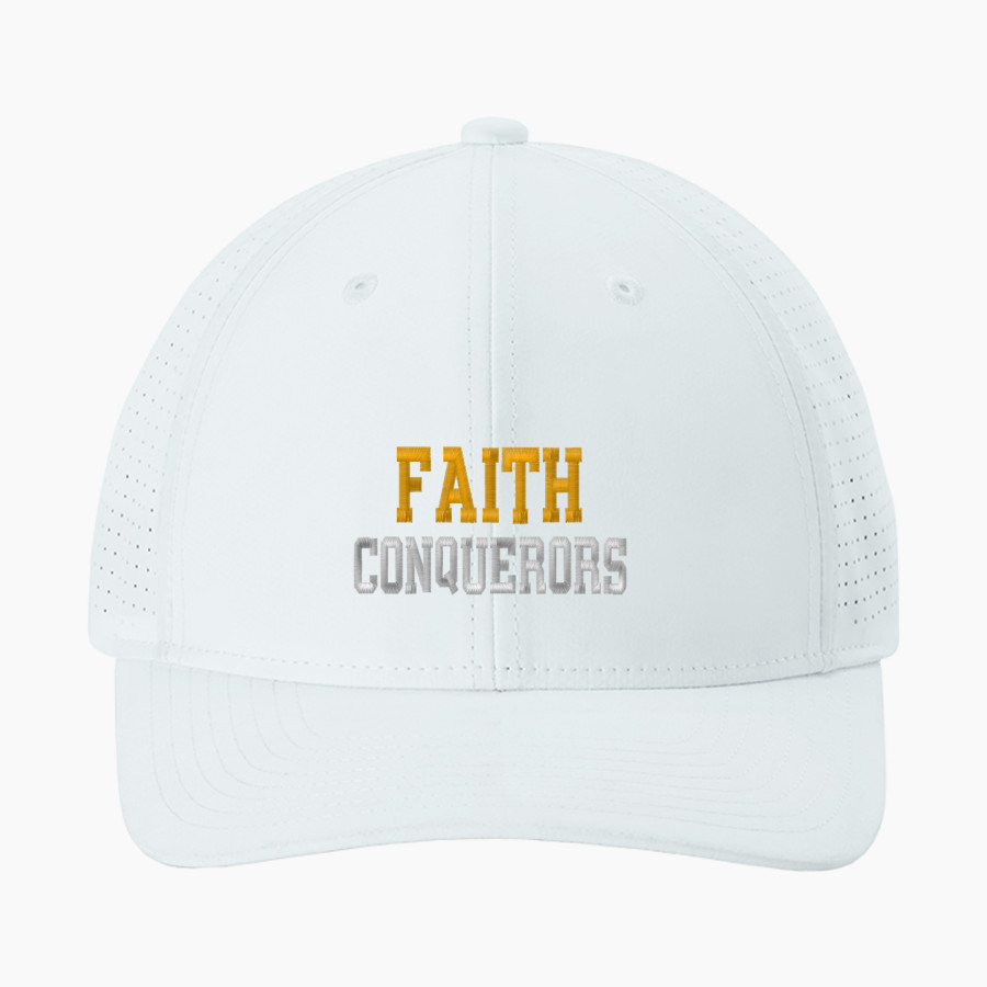 FAITH CHRISTIAN ACADEMY CONQUERORS <span class="pdp-name-mascot">FAITH CONQUERORS</span> Sport-Tek Pro-Cut Adjustable Cap