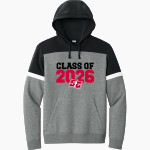SANTIAM CHRISTIAN HIGH SCHOOL EAGLES Sport-Tek Men's Drive Fleece Colorblock Hoodie Front Thumbnail