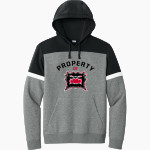 SPENCERVILLE HIGH SCHOOL BEARCATS <span class="pdp-name-mascot">SPENCERVILLE BEARCATS</span> Sport-Tek Men's Drive Fleece Colorblock Hoodie Front Thumbnail