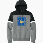 EAST NOBLE HIGH SCHOOL KNIGHTS <span class="pdp-name-mascot">EAST NOBLE KNIGHTS</span> Sport-Tek Men's Drive Fleece Colorblock Hoodie Front Thumbnail