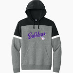 BEMENT MIDDLE SCHOOL BULLDOGS <span class="pdp-name-mascot">BEMENT BULLDOGS</span> Sport-Tek Men's Drive Fleece Colorblock Hoodie Front Thumbnail