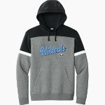 Cedar Bluffs Wildcats <span class="pdp-name-mascot">Cedar Bluffs Wildcats</span> Sport-Tek Men's Drive Fleece Colorblock Hoodie Front Thumbnail