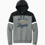 CRISTO-REY-BOSTON HIGH SCHOOL Knights <span class="pdp-name-mascot">CRISTO - REY-BOSTON PANTHERS</span> Sport-Tek Men's Drive Fleece Colorblock Hoodie Front Thumbnail