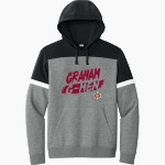 Graham G-men <span class="pdp-name-mascot">Graham G-men</span> Sport-Tek Men's Drive Fleece Colorblock Hoodie Front Thumbnail