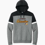 GUNDERSON HIGH SCHOOL GRIZZLIES <span class="pdp-name-mascot">GUNDERSON GRIZZLIES</span> Sport-Tek Men's Drive Fleece Colorblock Hoodie Front Thumbnail