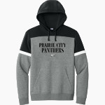 PRAIRIE CITY SCHOOL PANTHERS <span class="pdp-name-mascot">PRAIRIE CITY PANTHERS</span> Sport-Tek Men's Drive Fleece Colorblock Hoodie Front Thumbnail
