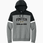 FOSTER HIGH SCHOOL FALCONS <span class="pdp-name-mascot">FOSTER FALCONS</span> Sport-Tek Men's Drive Fleece Colorblock Hoodie Front Thumbnail