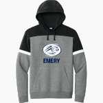 Emery Jaguars Sport-Tek Men's Drive Fleece Colorblock Hoodie Front Thumbnail