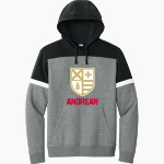 Andrean 59ers <span class="pdp-name-mascot">Andrean 59ers</span> Sport-Tek Men's Drive Fleece Colorblock Hoodie Front Thumbnail
