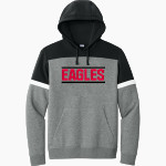 Jupiter Christian Eagles Sport-Tek Men's Drive Fleece Colorblock Hoodie Front Thumbnail
