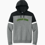 Cypress Creek Coyotes Sport-Tek Men's Drive Fleece Colorblock Hoodie Front Thumbnail