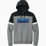 Gulf Stream Stingrays Sport-Tek Men's Drive Fleece Colorblock Hoodie Front Thumbnail