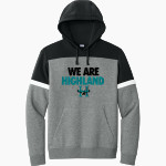 Highland Hawks <span class="pdp-name-mascot">Highland Hawks</span> Sport-Tek Men's Drive Fleece Colorblock Hoodie Front Thumbnail