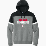 Tennessee Heat Heat <span class="pdp-name-mascot">Tennessee</span> Sport-Tek Men's Drive Fleece Colorblock Hoodie Front Thumbnail