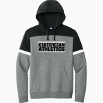 CISTERCIAN PREPARATORY SCHOOL HAWKS <span class="pdp-name-mascot">CISTERCIAN HAWKS</span> Sport-Tek Men's Drive Fleece Colorblock Hoodie Front Thumbnail