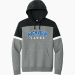 Highview Hawks <span class="pdp-name-mascot">Highview Elementary School Hawks</span> Sport-Tek Men's Drive Fleece Colorblock Hoodie Front Thumbnail
