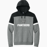 Zion Lutheran School Panthers Sport-Tek Men's Drive Fleece Colorblock Hoodie Front Thumbnail