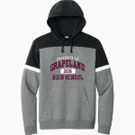 GRAPELAND HIGH SCHOOL SANDIES <span class="pdp-name-mascot">GRAPELAND SANDIES</span> Sport-Tek Men's Drive Fleece Colorblock Hoodie Front Thumbnail