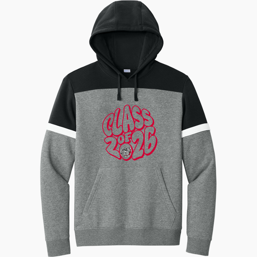 Boiling Springs Middle School bulldogs offical sideline store <span class="pdp-name-mascot">Boiling Springs Bulldogs</span> Sport-Tek Men's Drive Fleece Colorblock Hoodie
