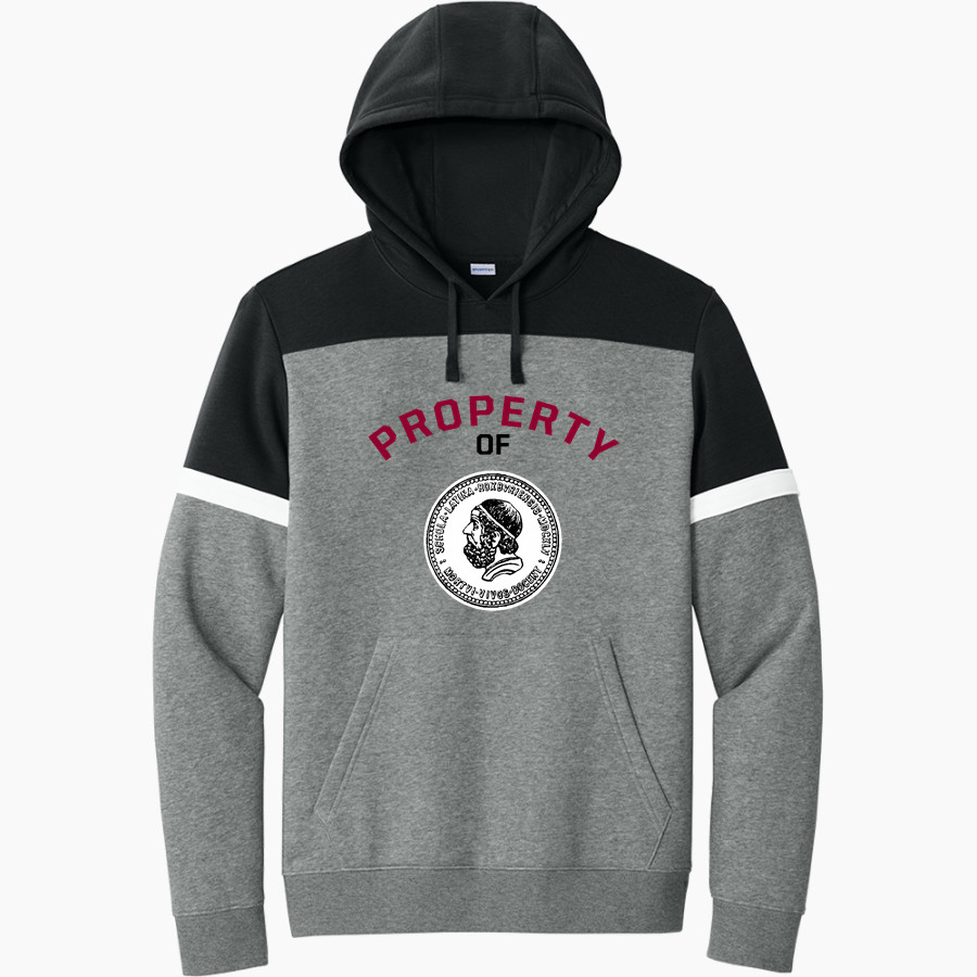 Roxbury Latin <span class="pdp-name-mascot">Roxbury Latin Foxes</span> Sport-Tek Men's Drive Fleece Colorblock Hoodie