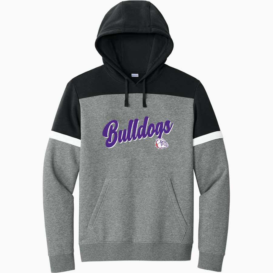 BEMENT MIDDLE SCHOOL BULLDOGS <span class="pdp-name-mascot">BEMENT BULLDOGS</span> Sport-Tek Men's Drive Fleece Colorblock Hoodie