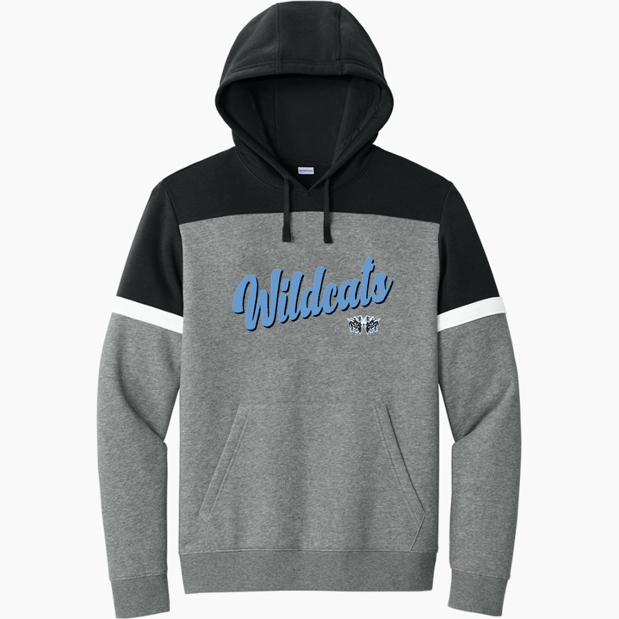 Cedar Bluffs Wildcats <span class="pdp-name-mascot">Cedar Bluffs Wildcats</span> Sport-Tek Men's Drive Fleece Colorblock Hoodie