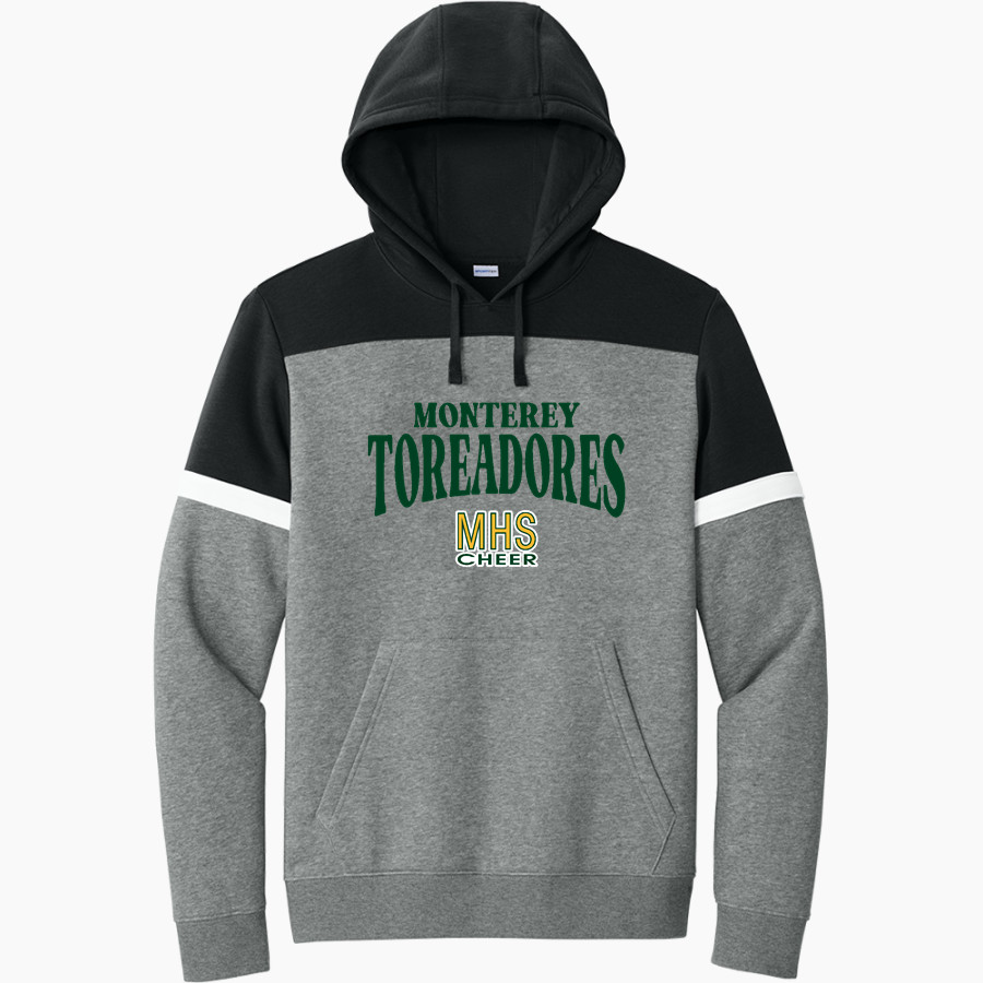 Monterey Toreadores <span class="pdp-name-mascot">Monterey Toreadores</span> Sport-Tek Men's Drive Fleece Colorblock Hoodie