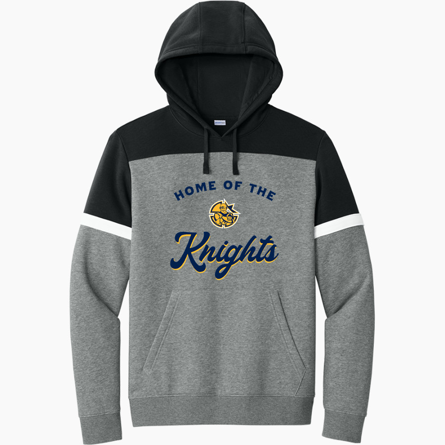 CRISTO-REY-BOSTON HIGH SCHOOL Knights <span class="pdp-name-mascot">CRISTO - REY-BOSTON PANTHERS</span> Sport-Tek Men's Drive Fleece Colorblock Hoodie
