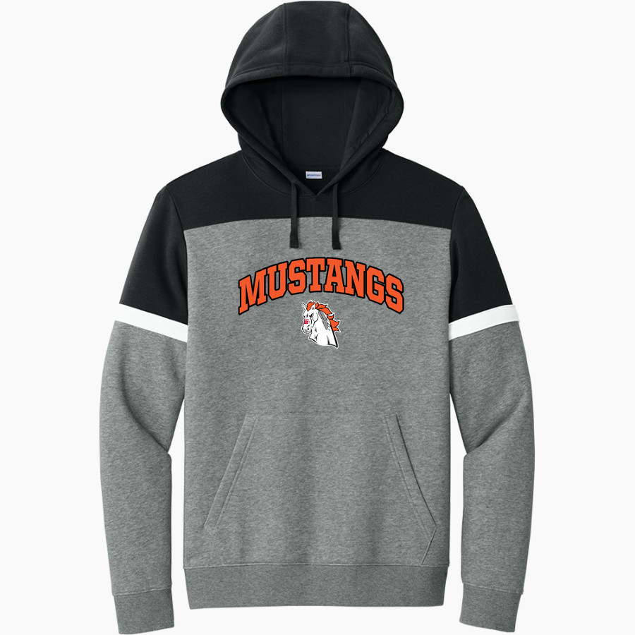 MOHAWK HIGH SCHOOL Mustangs <span class="pdp-name-mascot">MOHAWK Mustangs</span> Sport-Tek Men's Drive Fleece Colorblock Hoodie