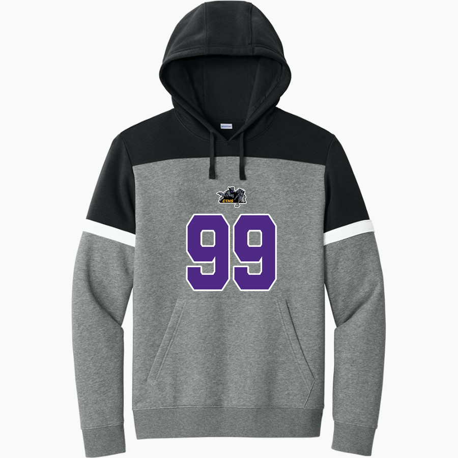 CHISHOLM TRAIL HIGH SCHOOL RANGERS Sport-Tek Men's Drive Fleece Colorblock Hoodie