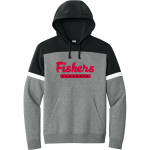 Fishers Chargers <span class="pdp-name-mascot">Fishers Chargers</span> Sport-Tek Men's Drive Fleece Colorblock Hoodie Front Thumbnail