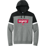 CROW HIGH SCHOOL Cougars Online Store <span class="pdp-name-mascot">CROW COUGARS</span> Sport-Tek Men's Drive Fleece Colorblock Hoodie Front Thumbnail