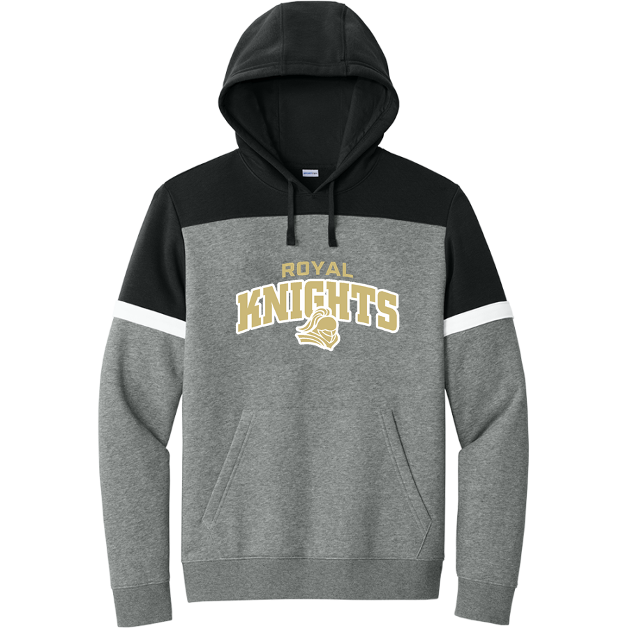 ROYAL HIGH SCHOOL KNIGHTS <span class="pdp-name-mascot">ROYAL KNIGHTS</span> Sport-Tek Men's Drive Fleece Colorblock Hoodie
