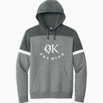 Oklahoma Premier Figure Skating <span class="pdp-name-mascot">Oklahoma Premier Figure Skating</span> Sport-Tek Men's Drive Fleece Colorblock Hoodie Front Thumbnail