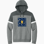 Rochester YellowJackets Sport-Tek Men's Drive Fleece Colorblock Hoodie Front Thumbnail
