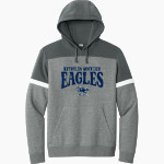 Reynolds Mountain Eagles Sport-Tek Men's Drive Fleece Colorblock Hoodie Front Thumbnail