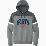 Macalester Scots <span class="pdp-name-mascot">Macalester Scots</span> Sport-Tek Men's Drive Fleece Colorblock Hoodie Front Thumbnail