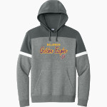 BELLBROOK GOLDEN EAGLES The Official Online Store <span class="pdp-name-mascot">BELLBROOK GOLDEN EAGLES</span> Sport-Tek Men's Drive Fleece Colorblock Hoodie Front Thumbnail