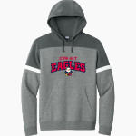 Oswalt Eagles <span class="pdp-name-mascot">Oswalt Academy Eagles</span> Sport-Tek Men's Drive Fleece Colorblock Hoodie Front Thumbnail