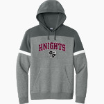 Nova Knights Sport-Tek Men's Drive Fleece Colorblock Hoodie Front Thumbnail