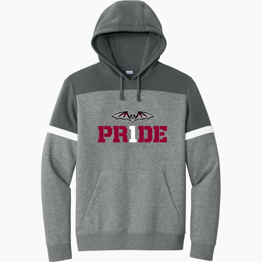 Transylvania University Official Store of the Pioneers <span class="pdp-name-mascot">Transylvania Pioneers</span> Sport-Tek Men's Drive Fleece Colorblock Hoodie
