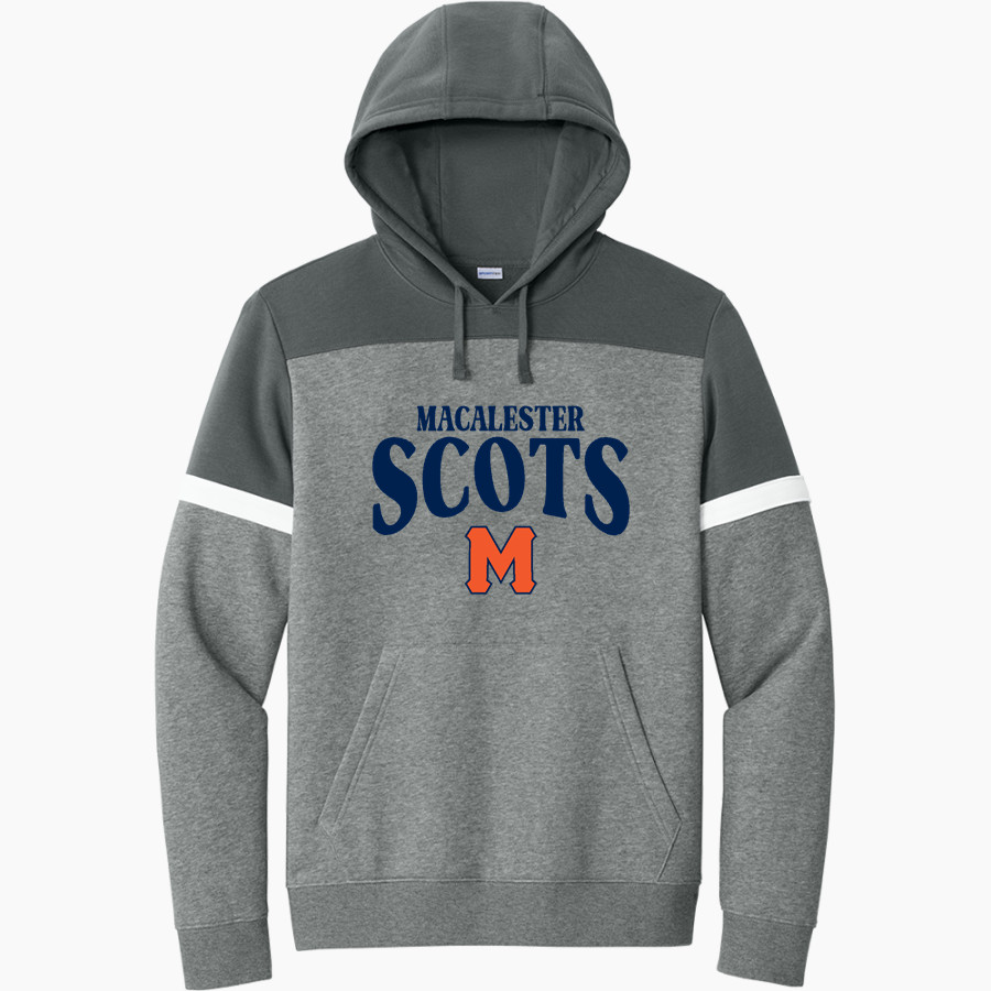 Macalester Scots <span class="pdp-name-mascot">Macalester Scots</span> Sport-Tek Men's Drive Fleece Colorblock Hoodie
