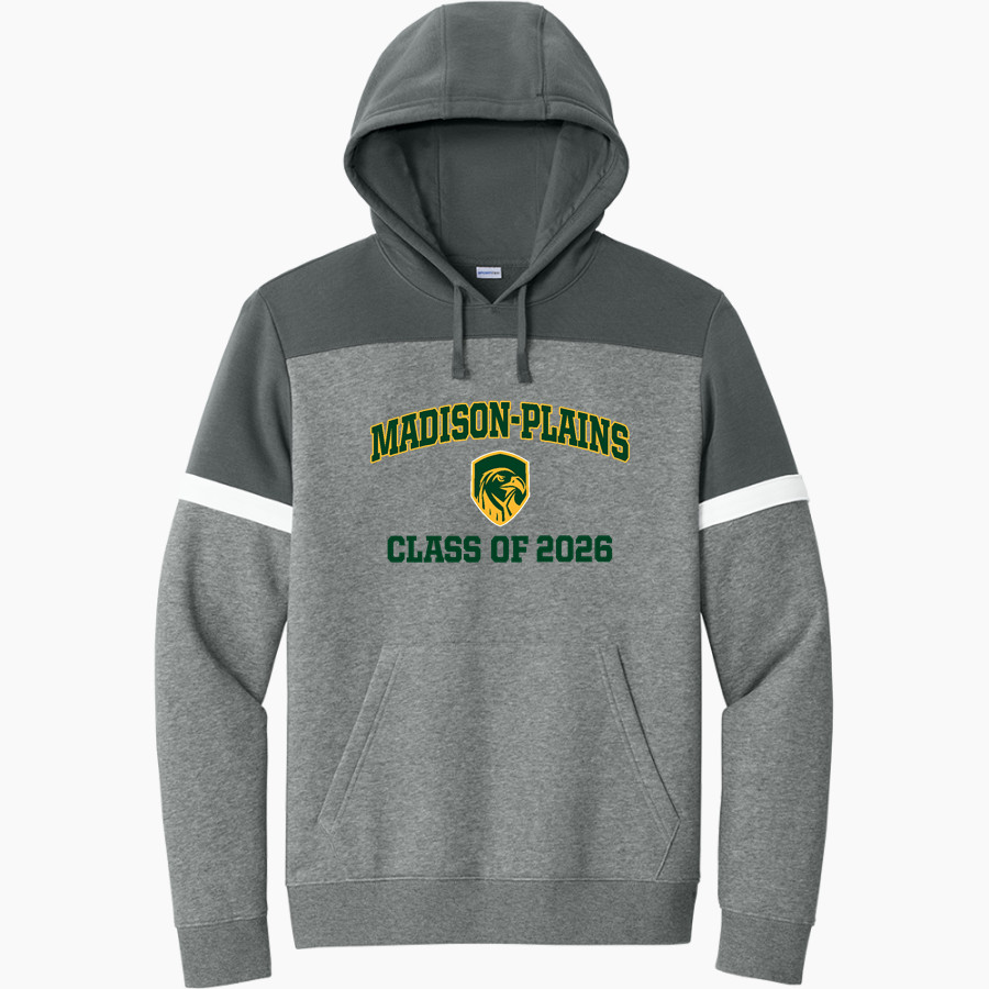Madison-Plains Golden Eagles <span class="pdp-name-mascot">MADISON-PLAINS EAGLES</span> Sport-Tek Men's Drive Fleece Colorblock Hoodie