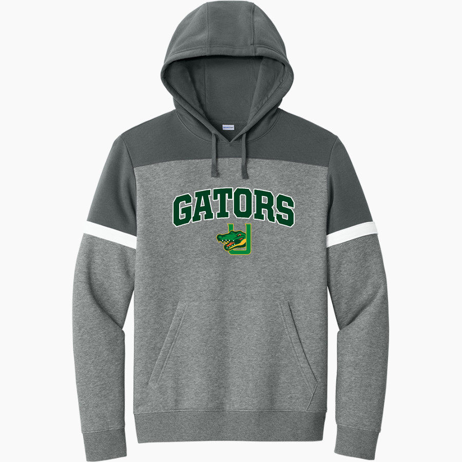 Unquowa Gators Sport-Tek Men's Drive Fleece Colorblock Hoodie