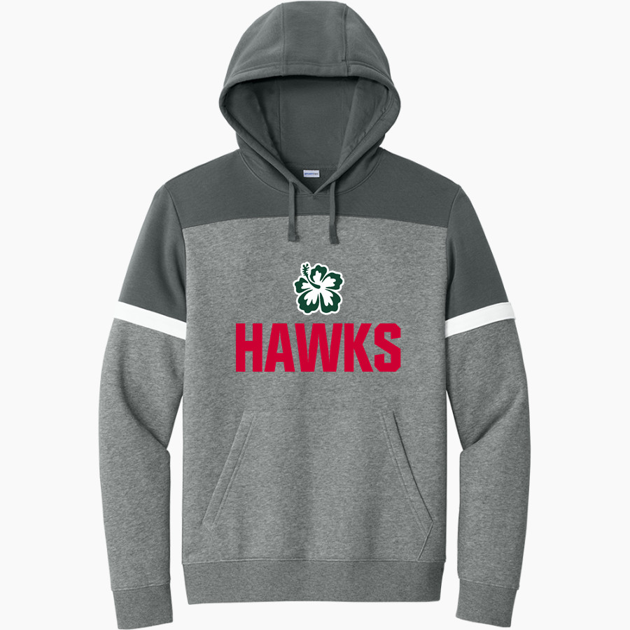 APIS Hawks Sport-Tek Men's Drive Fleece Colorblock Hoodie